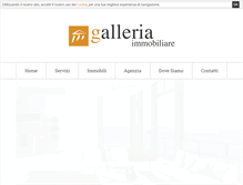 Tablet Screenshot of galleriaimmobiliare.it